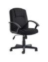 Bella Executive Managers Office Chair Black Fabric EX000246