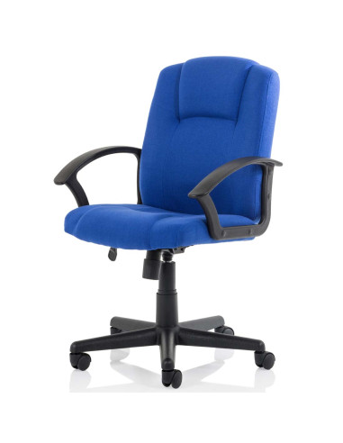 Bella Executive Managers Office Chair Blue fabric EX000247
