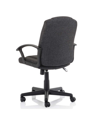 Bella Executive Managers Office Chair Charcoal Fabric EX000248