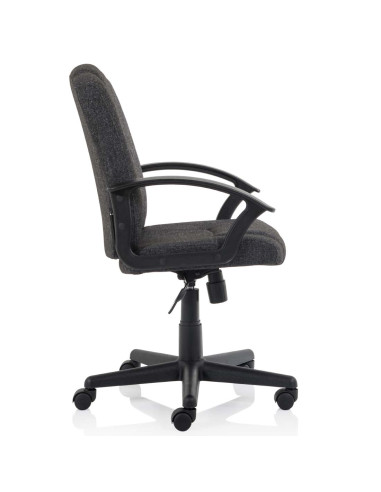 Bella Executive Managers Office Chair Charcoal Fabric EX000248