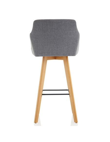 Carmen Bespoke Spark Fabric Wooden Leg High Stool KCUP1950 - pic 32946 | FastDaddyshop