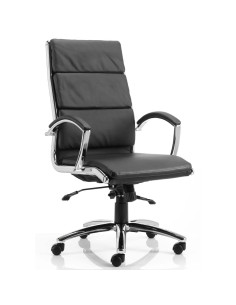 Classic Executive Office Chair High Back Black With Arms EX000007