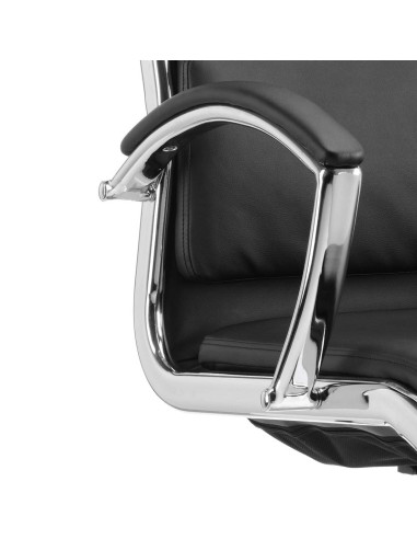 Classic Executive Office Chair High Back Black With Arms EX000007