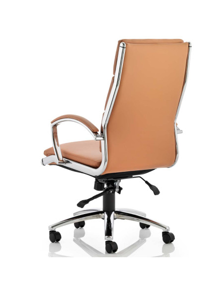 Classic Executive Office Chair High Back Tan With Arms EX000008 - pic 32973 | FastDaddyshop