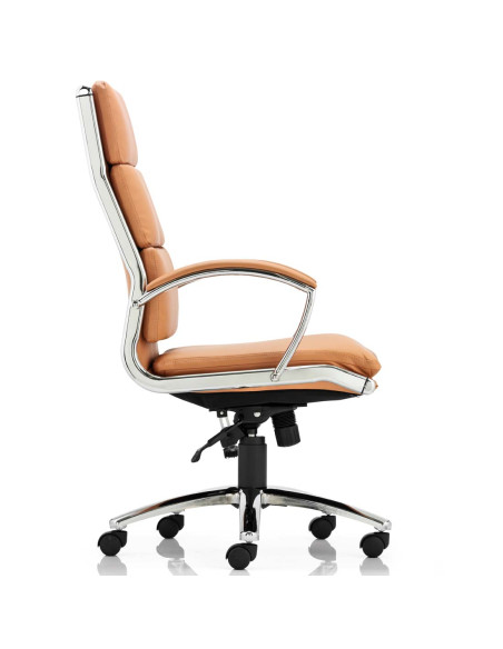 Classic Executive Office Chair High Back Tan With Arms EX000008 - pic 32975 | FastDaddyshop