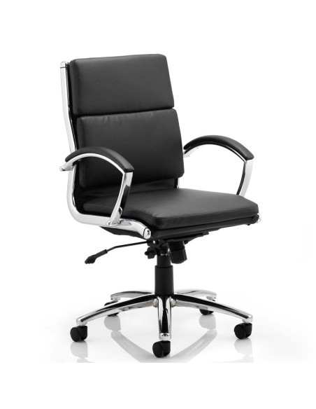 Classic Executive Office Chair Medium Back Black With Arms EX000010 - pic 32994 | FastDaddyshop