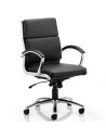 Classic Executive Office Chair Medium Back Black With Arms EX000010