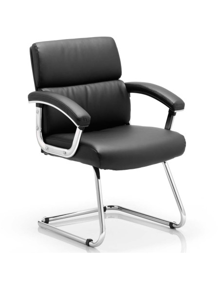 Desire Cantilever Office Chair Black With Arms BR000033 - pic 33013 | FastDaddyshop