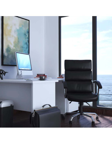 Desire High Executive Office Chair Black With Arms EX000019