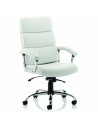 Desire High Executive Office Chair White With Arms EX000020