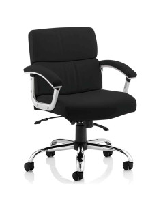 Desire Medium Executive Office Chair Black With Arms EX000253