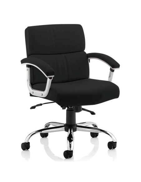 Desire Medium Executive Office Chair Black With Arms EX000253 - pic 33031 | FastDaddyshop