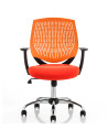 Dura Office Chair Orange Back Bespoke Colour Seat Tabasco Orange KCUP1699
