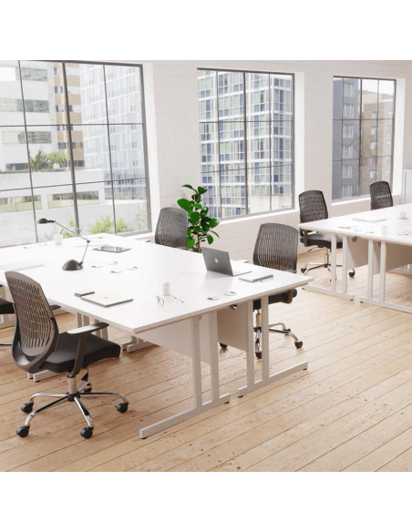Dura Office Chair Orange Back Bespoke Colour Seat Tabasco Orange KCUP1699 - pic 33078 | FastDaddyshop