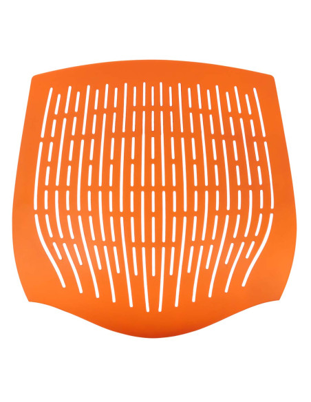 Dura Office Chair Orange Back Bespoke Colour Seat Tabasco Orange KCUP1699 - pic 33079 | FastDaddyshop