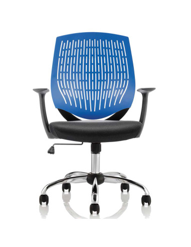 Dura Task Operator Medium Back Office Chair Blue With Arms OP000015