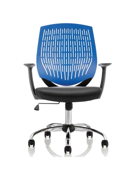 Dura Task Operator Medium Back Office Chair Blue With Arms OP000015 - pic 33118 | FastDaddyshop