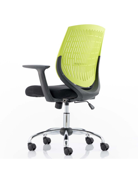 Dura Task Operator Medium Back Office Chair Green With Arms OP000016 - pic 33123 | FastDaddyshop