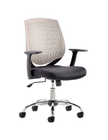 Dura Task Operator Medium Back Office Chair Grey With Arms OP000017 - pic 33129 | FastDaddyshop