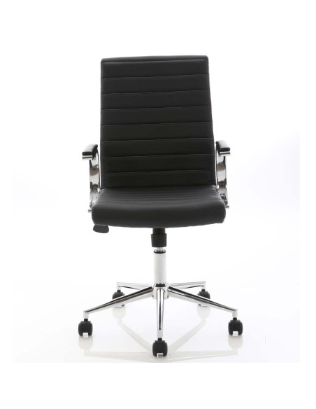Ezra Medium Back Executive Black Leather Office Chair EX000188 - pic 33181 | FastDaddyshop