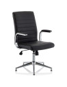 Ezra Executive Brown Leather Office Chair With Glides KCUP1693