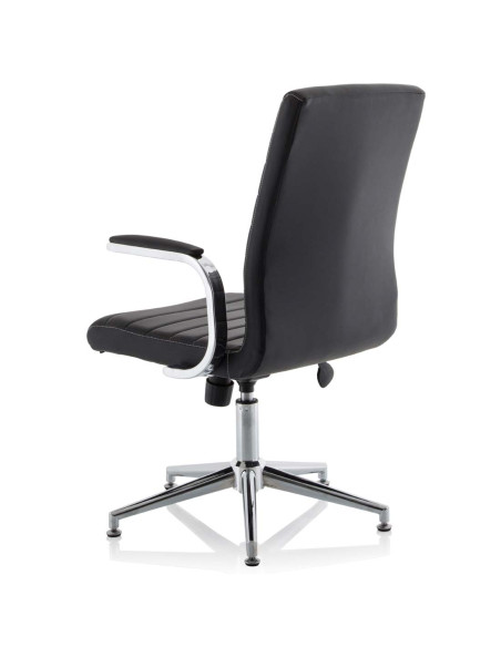 Ezra Executive Brown Leather Office Chair With Glides KCUP1693 - pic 33232 | FastDaddyshop