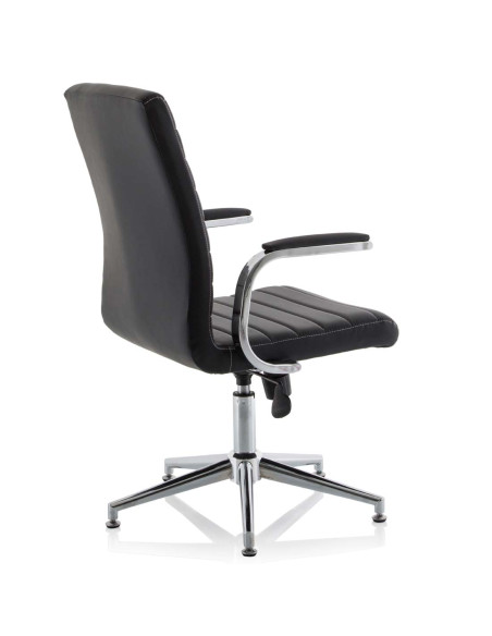 Ezra Executive Brown Leather Office Chair With Glides KCUP1693 - pic 33234 | FastDaddyshop