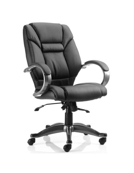 Galloway Executive Office Chair Black Leather With Arms EX000134 - pic 33266 | FastDaddyshop