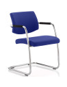 Havanna Visitor Office Chair Bespoke Colour Stevia Blue KCUP0291