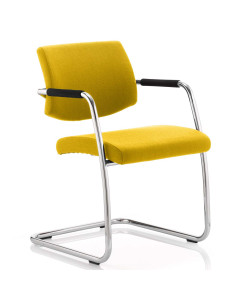 Havanna Visitor Office Chair Bespoke Colour Senna Yellow KCUP0293