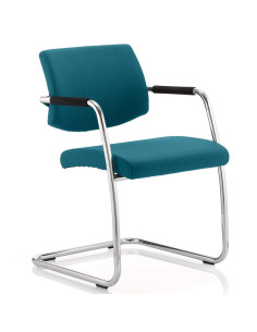 Havanna Visitor Office Chair Bespoke Colour Maringa Teal KCUP0295