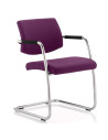 Havanna Visitor Office Chair Bespoke Colour Tansy Purple KCUP0296