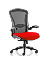 Houston Task Operator Office Chair Bespoke Seat In Bergamot Cherry KCUP0993