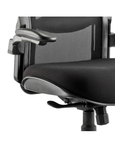 Houston Task Operator Office Chair Bespoke Seat In Senna Yellow KCUP0999
