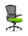 Houston Task Operator Office Chair Bespoke Seat In Myrrh Green KCUP1000