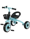AIYAPLAY Kids Trike, Tricycle, with Adjustable Seat, Basket, Bell, for Ages 2-5 Years - Blue 370-267V00BU