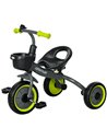 AIYAPLAY Kids Trike, Tricycle, with Adjustable Seat, Basket, Bell, for Ages 2-5 Years - Black 370-267V00BK