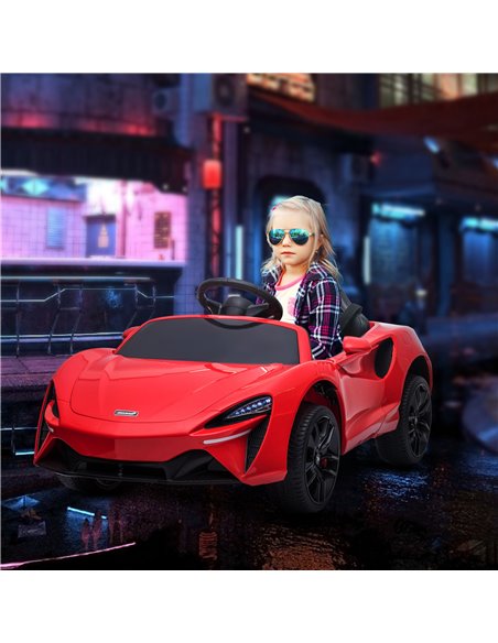 HOMCOM Mclaren Licensed Kids Electric Ride on Car with Butterfly Doors, 12V Powered Electric Car with Remote Control, Horn - pic 33493 | FastDaddyshop