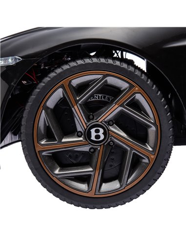 HOMCOM Bentley Bacalar Licensed 12V Kids Electric Ride on Car w/ Remote Control, Powered Electric Car with Portable Battery, Mus