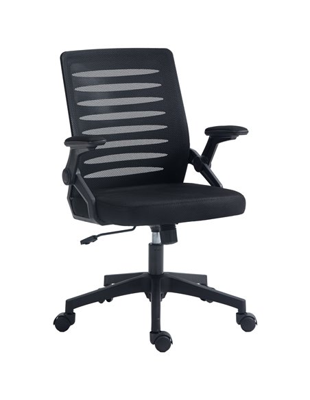Vinsetto Mesh Task Computer Office Chair with Lumbar Support, Black 921-512V71BK - pic 33798 | FastDaddyshop