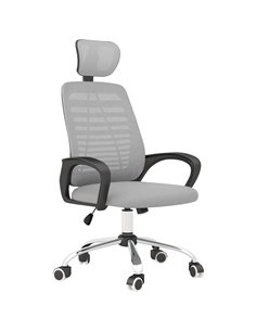 Vinsetto Ergonomic Office Desk Chair with Lumbar Back Support, Grey 921-692V70GY