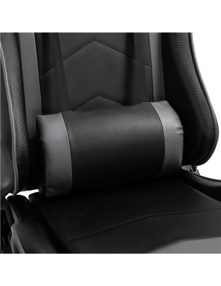 Vinsetto High Back Racing Gaming Chair Reclining 360° Swivel Rocking Height Adjustable with Pillow and Build-in Lumbar Home Blac - pic 33932 | FastDaddyshop