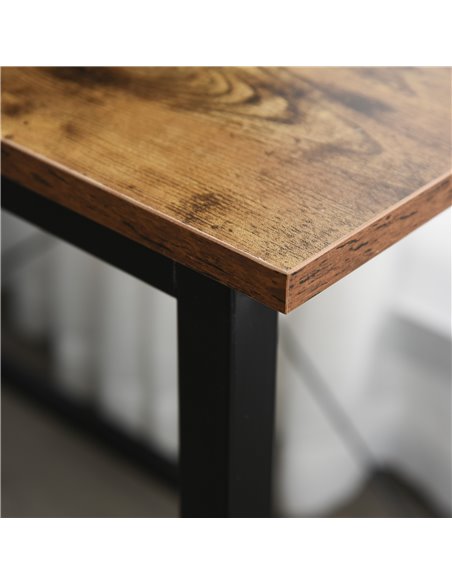 HOMCOM Corner Gaming Desk L-Shape Computer PC Workstation Home Office Study Three Worktop Writing Table 150 x 150 x 75 cm 836-28 - pic 34156 | FastDaddyshop