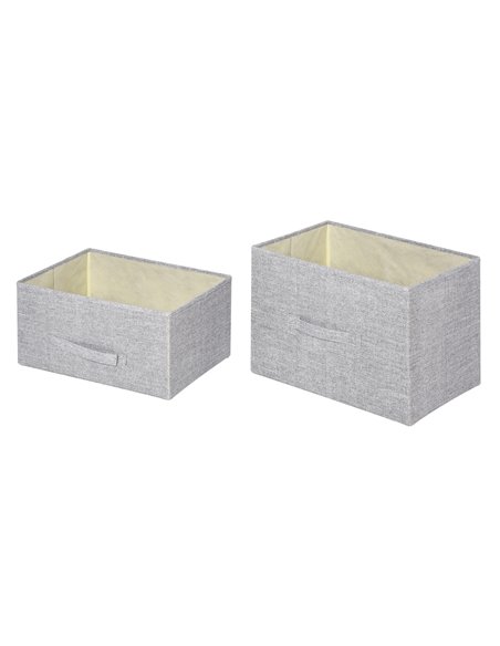 HOMCOM 5 Drawer Linen Storage Chest Home Organisation w/ Shelf Handles Metal Frame Adjustable Feet Hallway Home Dresser Grey 850 - pic 34237 | FastDaddyshop