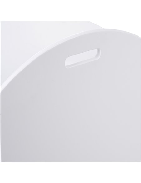 HOMCOM MDF Children's Toy Storage Chest w/ Safety Hinge White 311-003 - pic 34615 | FastDaddyshop