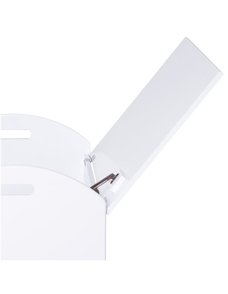 HOMCOM MDF Children's Toy Storage Chest w/ Safety Hinge White 311-003 - pic 34616 | FastDaddyshop