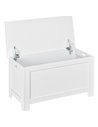 HOMCOM Large Storage Box Toy Chest Cabinet Container Unit Organizer with Lid & Safety Hinges 833-625