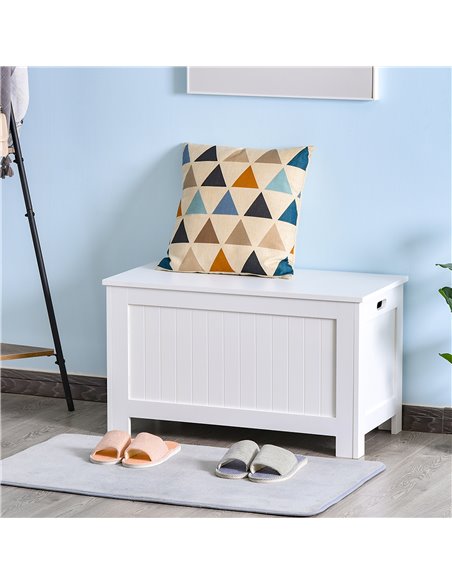 HOMCOM Large Storage Box Toy Chest Cabinet Container Unit Organizer with Lid & Safety Hinges 833-625 - pic 34654 | FastDaddyshop