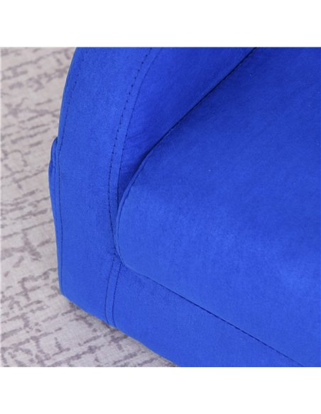 HOMCOM 2 In 1 Kids Children Sofa Chair Bed Folding Couch Soft Flannel Foam Toddler Furniture for 3-4 years old Playroom Bedroom  - pic 35183 | FastDaddyshop
