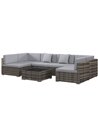 Outsunny 7 Pcs PE Rattan Garden Furniture Set, Mixed Grey & Grey 860-027V71GG
